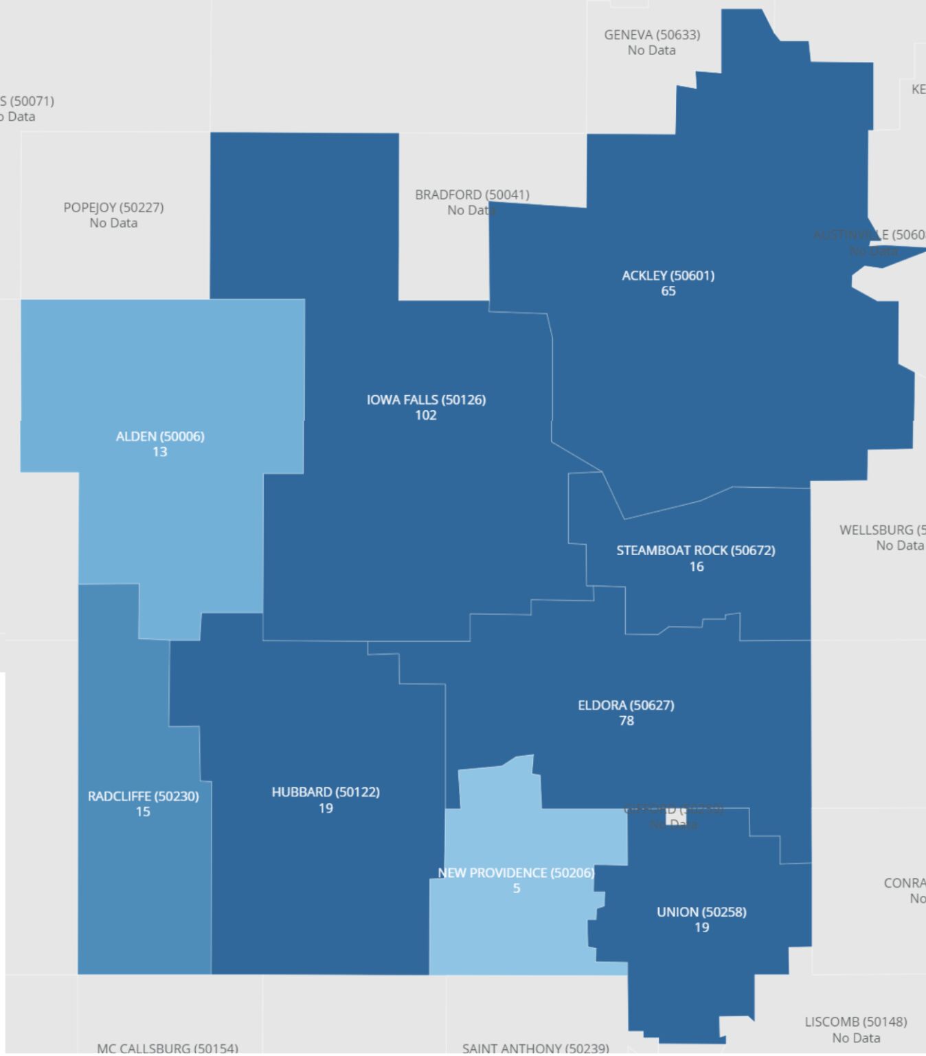 COVID by ZIP Code - 10/9/2020